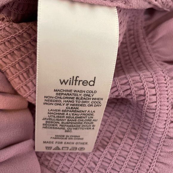 aritzia tempest blouse   soft orchid - Picture 8 of 10